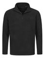 Heren Fleece Sweater Stedman ST5020 Black Opal